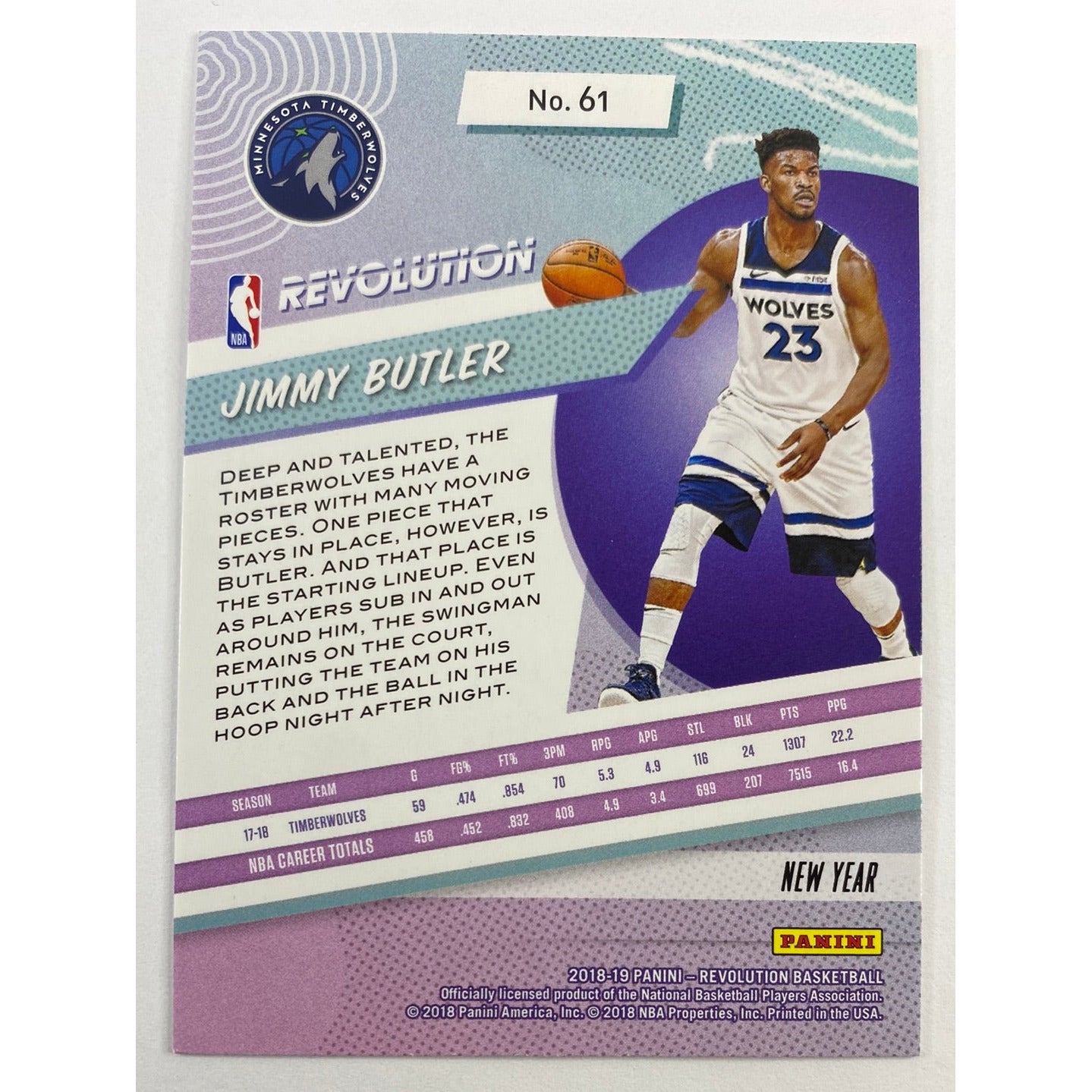 2018-19 Revolution Jimmy Butler New Year Prizm | Local Legends Cards & Collectibles