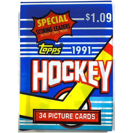  1991 Topps NHL Hockey Pack  Local Legends Cards & Collectibles