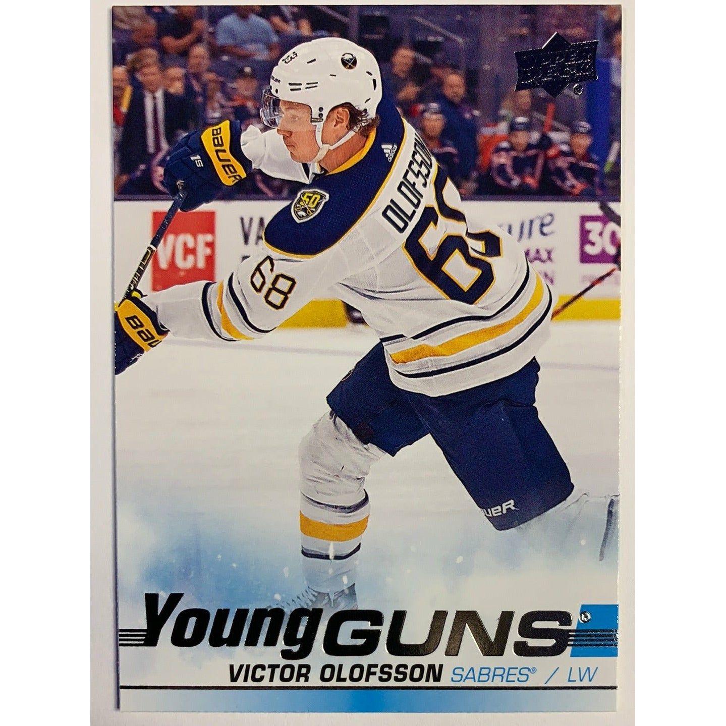 2019-20 Upper Deck Series 1 Victor Olofsson Young Guns | Local Legends Cards & Collectibles