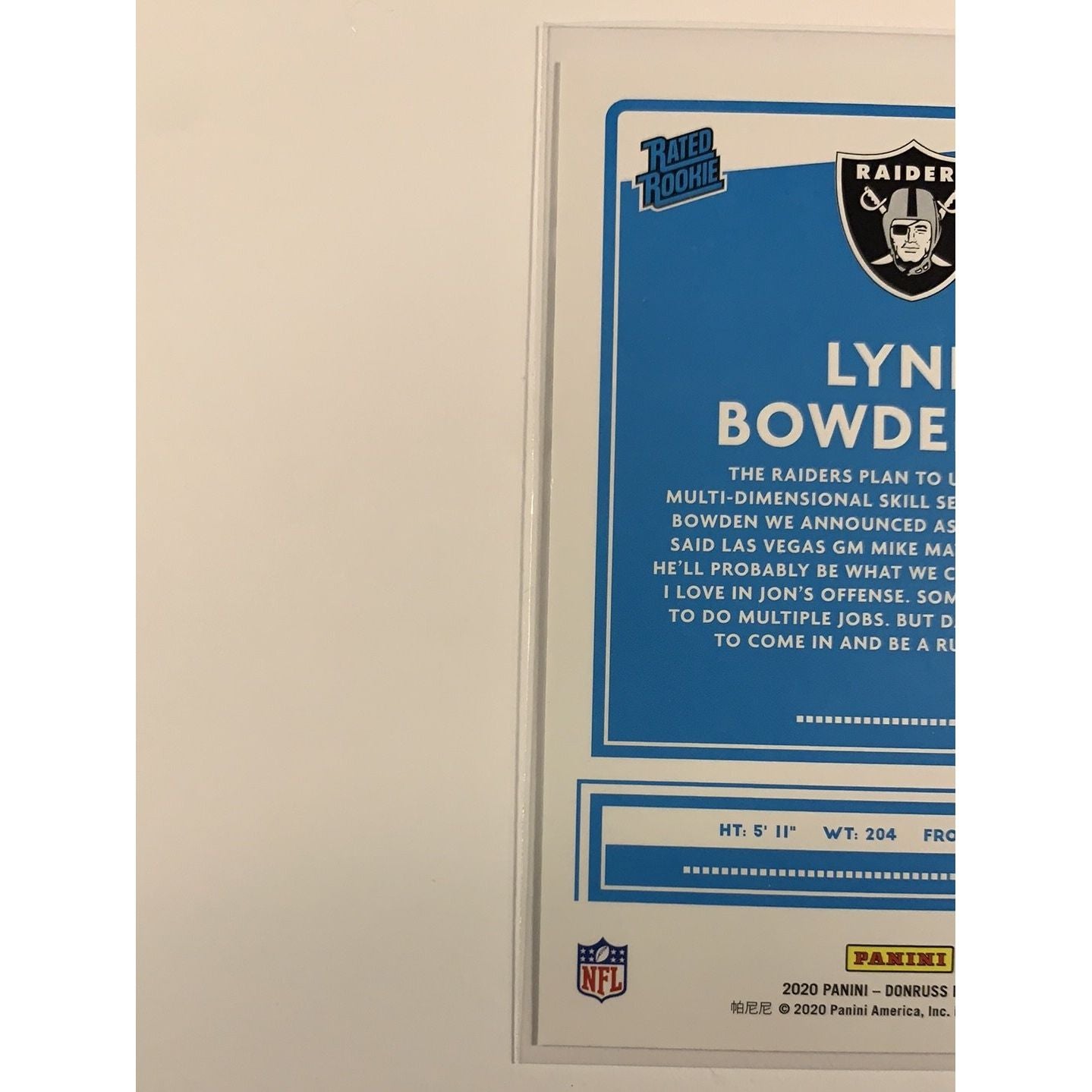 2020 Donruss Lynn Bowden Jr. Rated Rookie Local Legends Cards & Collectibles