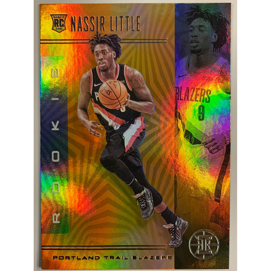  2019-20 Illusions Nassir Little Orange Parallel RC  Local Legends Cards & Collectibles