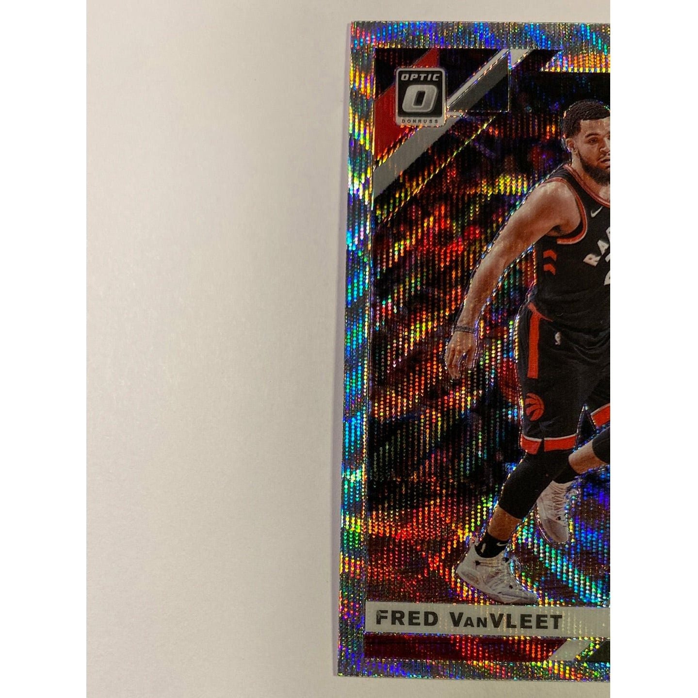 2019-20 Donruss Optic Fred VanVleet Silver Wave Prizm