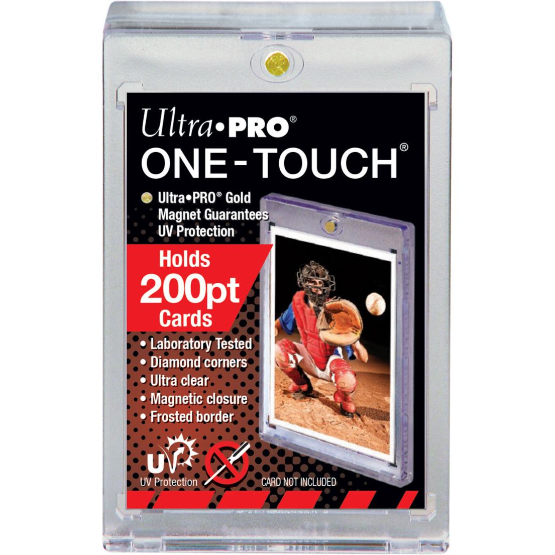 Ultra-Pro 200pt ONE-TOUCH Magnetic Card Holder UV Protection Local Legends Cards & Collectibles