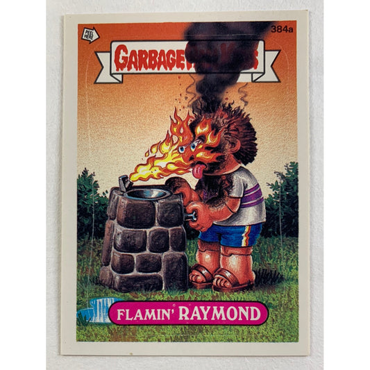 1987 Topps Garbage Pail Kids Flamin’ Raymond Die Cut
