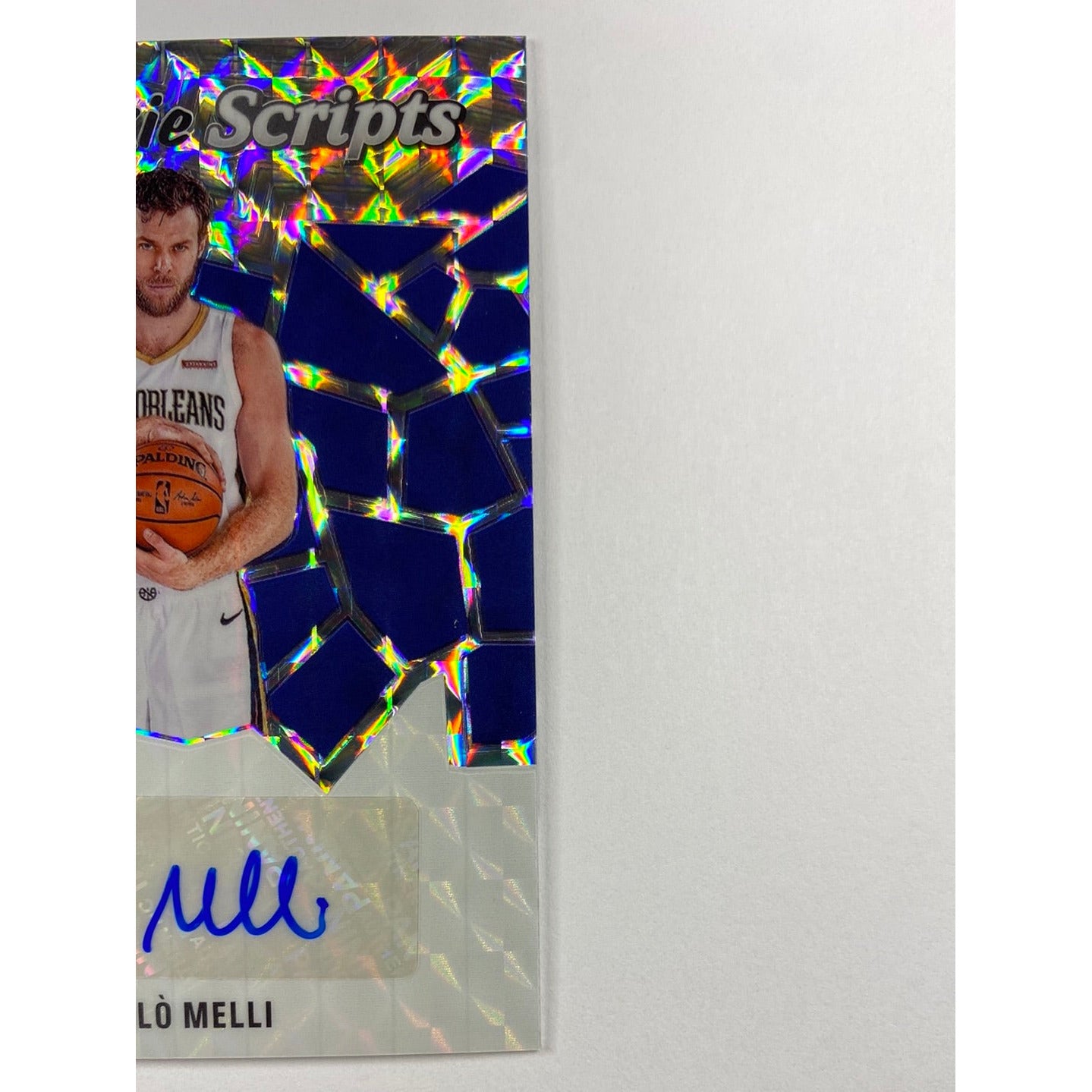 2019-20 Mosaic Nicolo Melli Rookie Scripts Mosaic Prizm