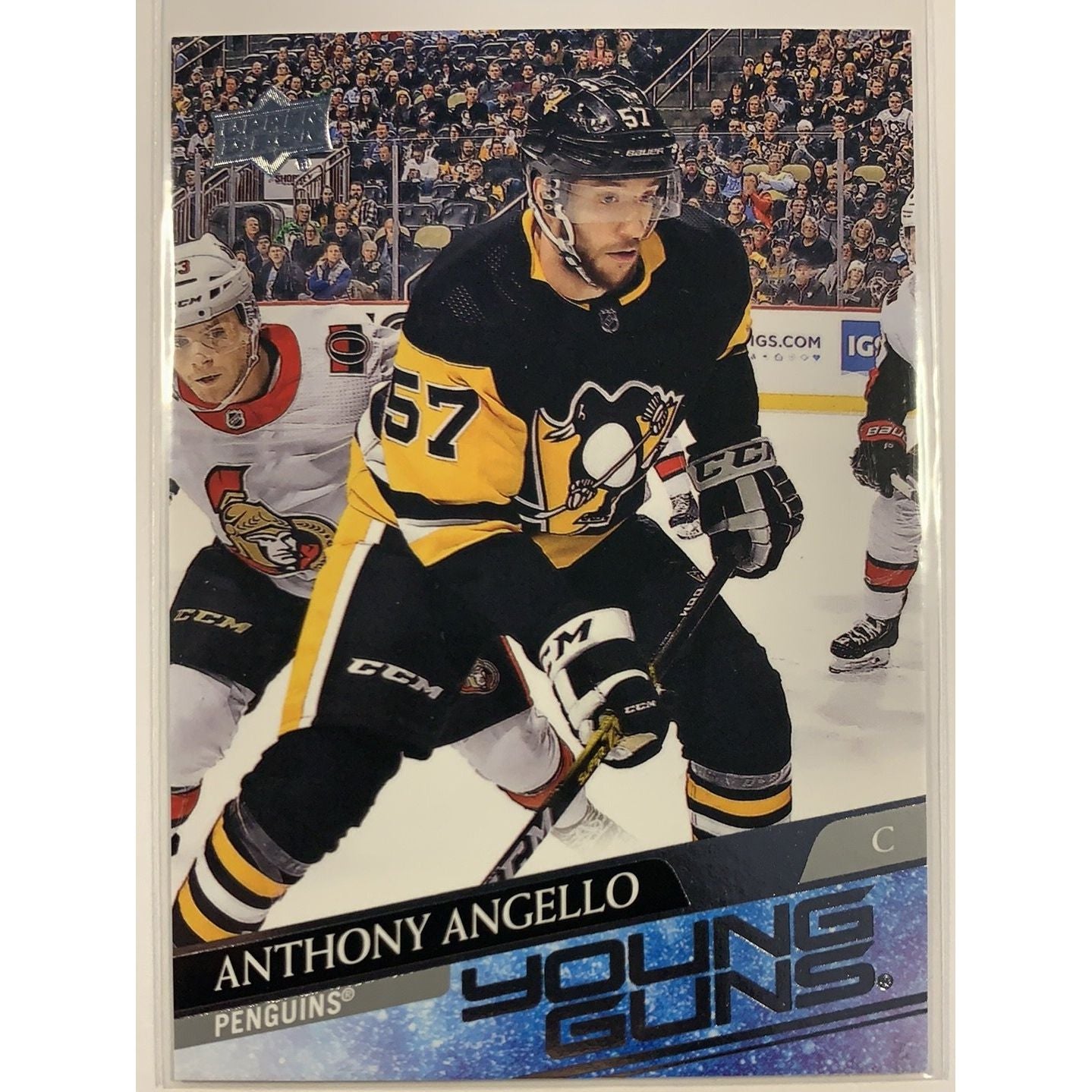 2020-21 Upper Deck Series 2 Anthony Angelo Young Guns | Local Legends Cards & Collectibles