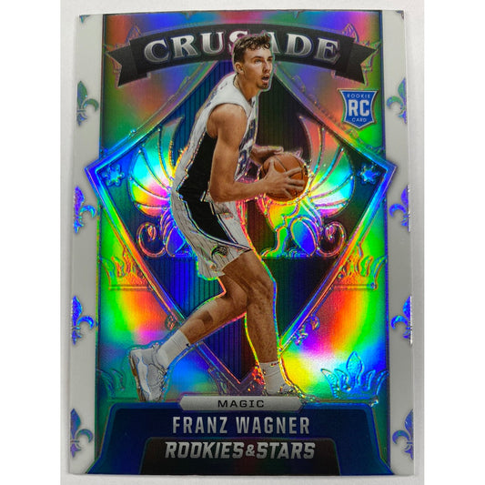 2021-22 Rookies & Stars Franz Wagner Crusade Silver Holo Prizm RC