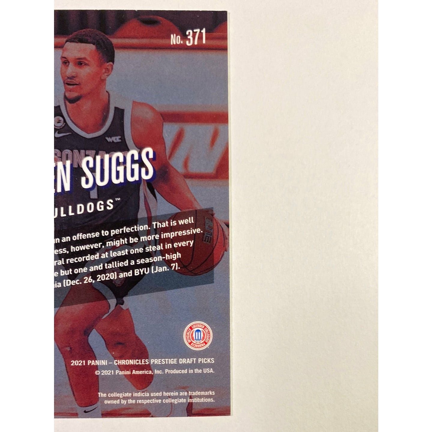 2020-21 Prestige Draft Picks Jalen Suggs RC Local Legends Cards & Collectibles