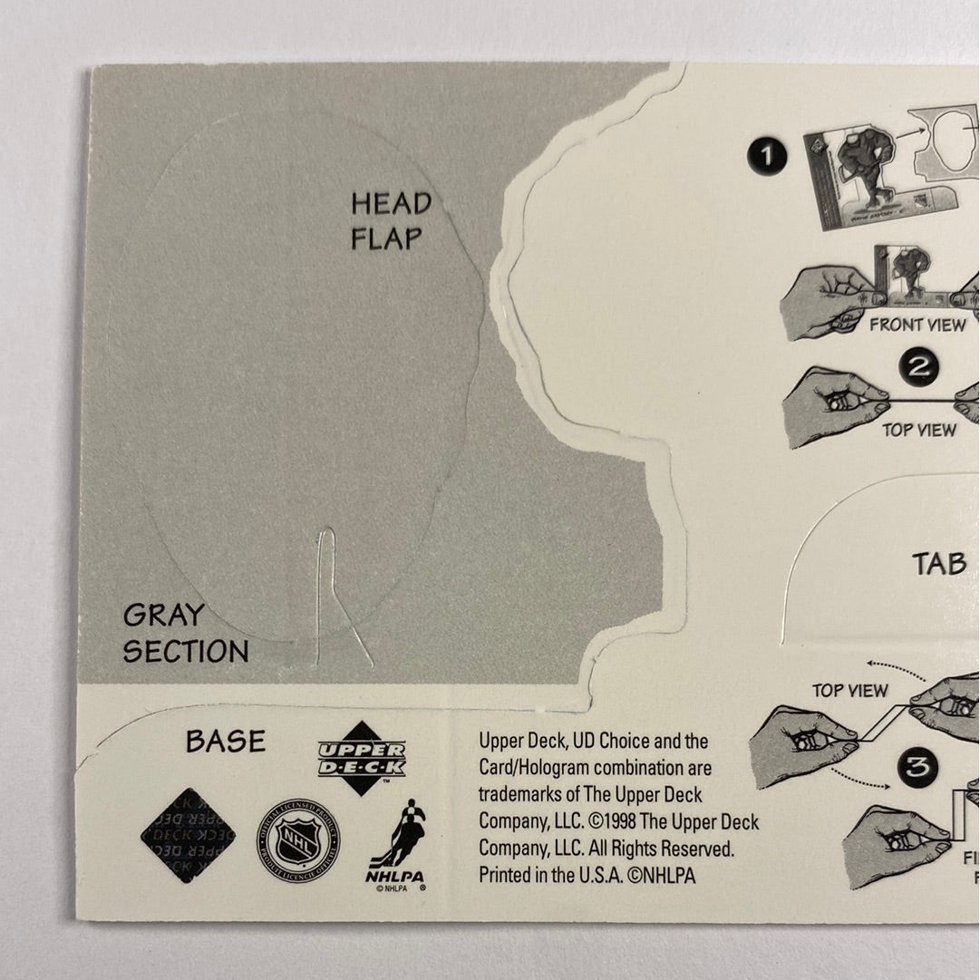1998 Upper Deck Rob Blake Bobbing Head Card Un-Assembled | Local Legends Cards & Collectibles
