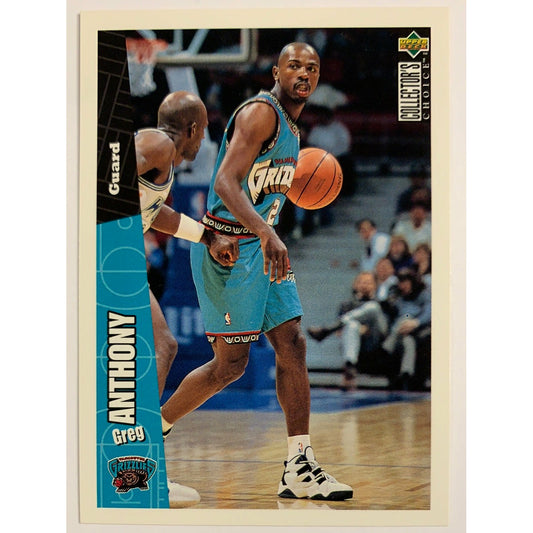 1995-96 Upper Deck Collectors Choice Greg Anthony Base #157-Local Legends Cards & Collectibles
