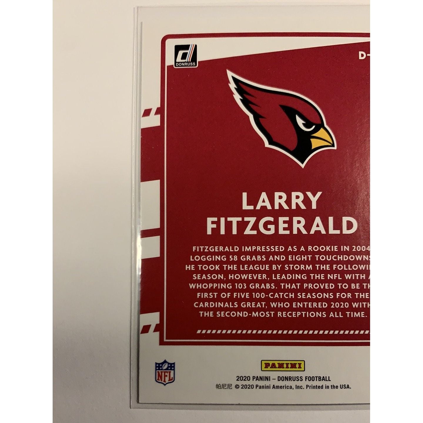 2020 Donruss Larry Fitzgerald Dominators | Local Legends Cards & Collectibles