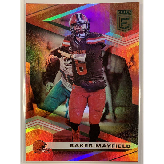  2020 Donruss Elite Baker Mayfield Pink Parallel  Local Legends Cards & Collectibles