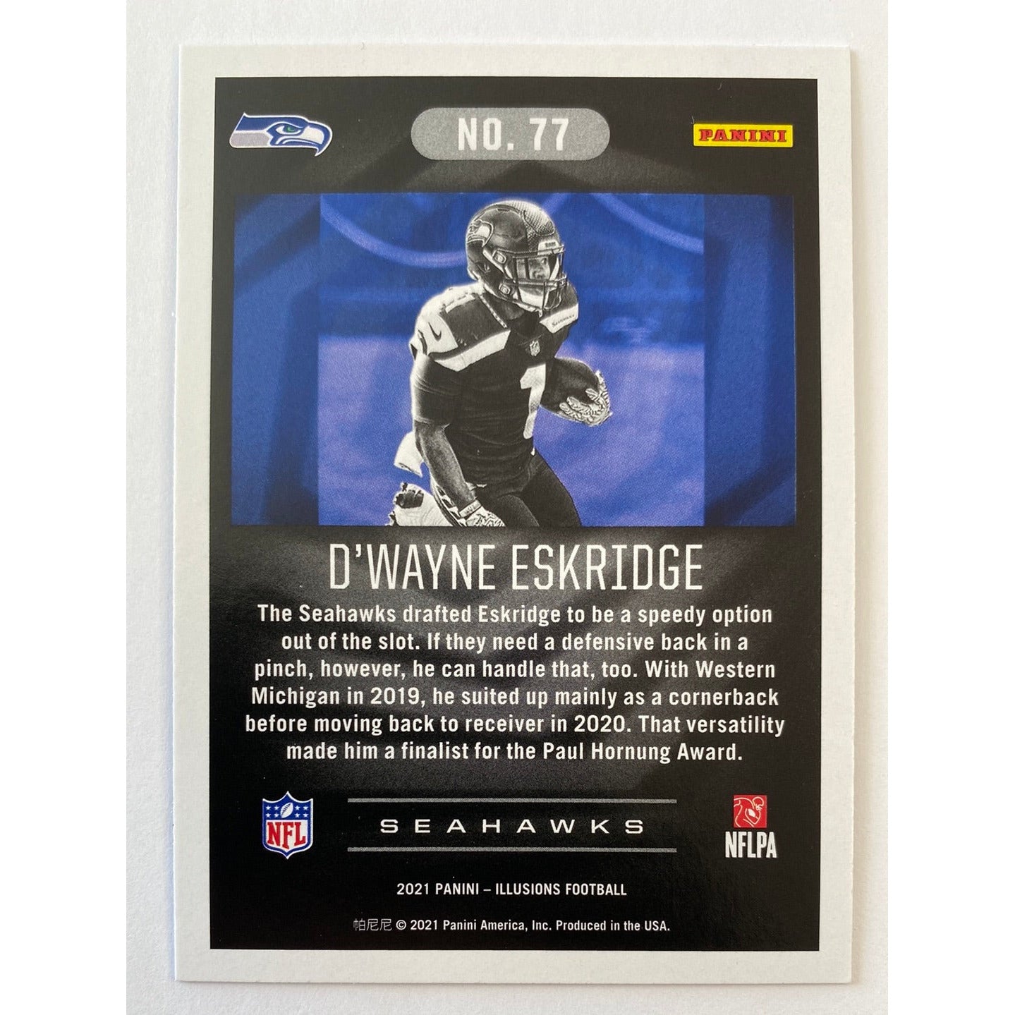 2021 Illusions D’Wayne Eskridge Sapphire RC