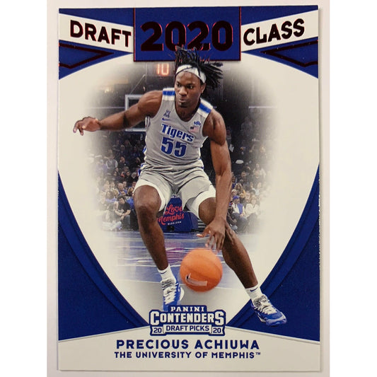  2019-20 Contenders Draft Picks Precious Achiuwa 2020 Draft Class  Local Legends Cards & Collectibles