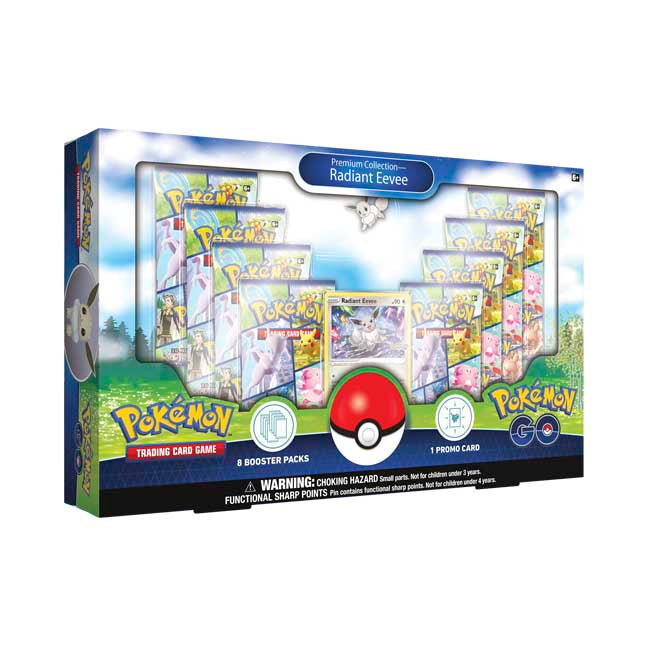 Pokémon GO Radiant Eevee Premium Collection Box | Local Legends Cards & Collectibles