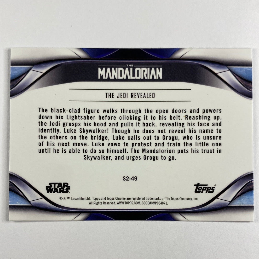Topps Chrome The Mandalorian The Jedi Revealed Refractor | Local Legends Cards & Collectibles