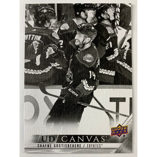 2022-23 Series 1 Shane Gostisbehere Black And White Canvas