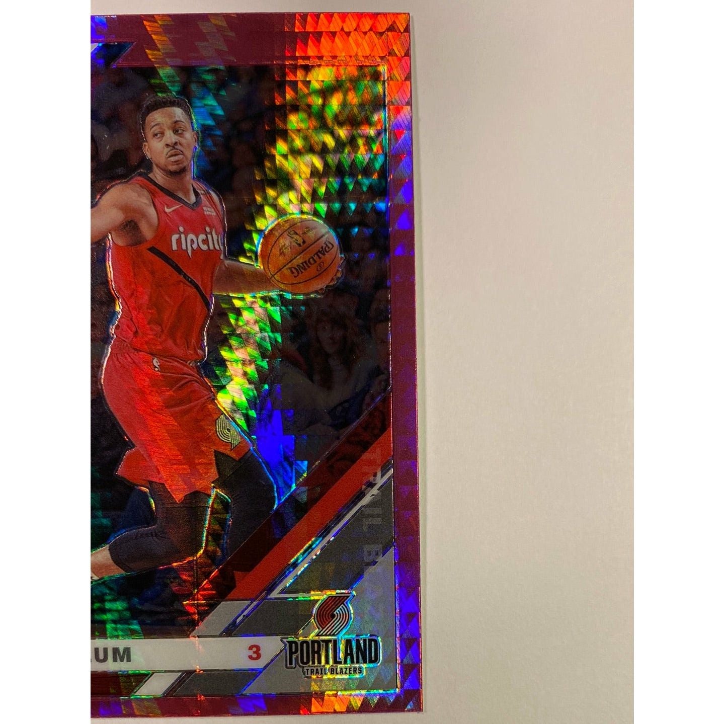 2019-20 Donruss Optic CJ McCollum Pink Hyper Prizm Local Legends Cards & Collectibles