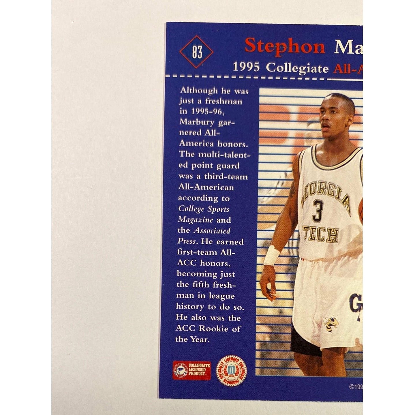 1996-97 Score Stephon Marbury All American RC | Local Legends Cards & Collectibles