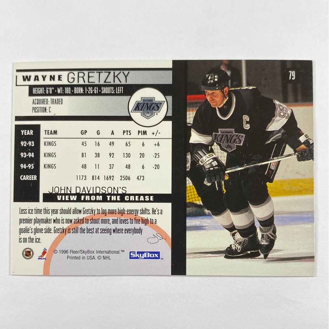 1995-96 Fleer Skybox Wayne Gretzky | Local Legends Cards & Collectibles