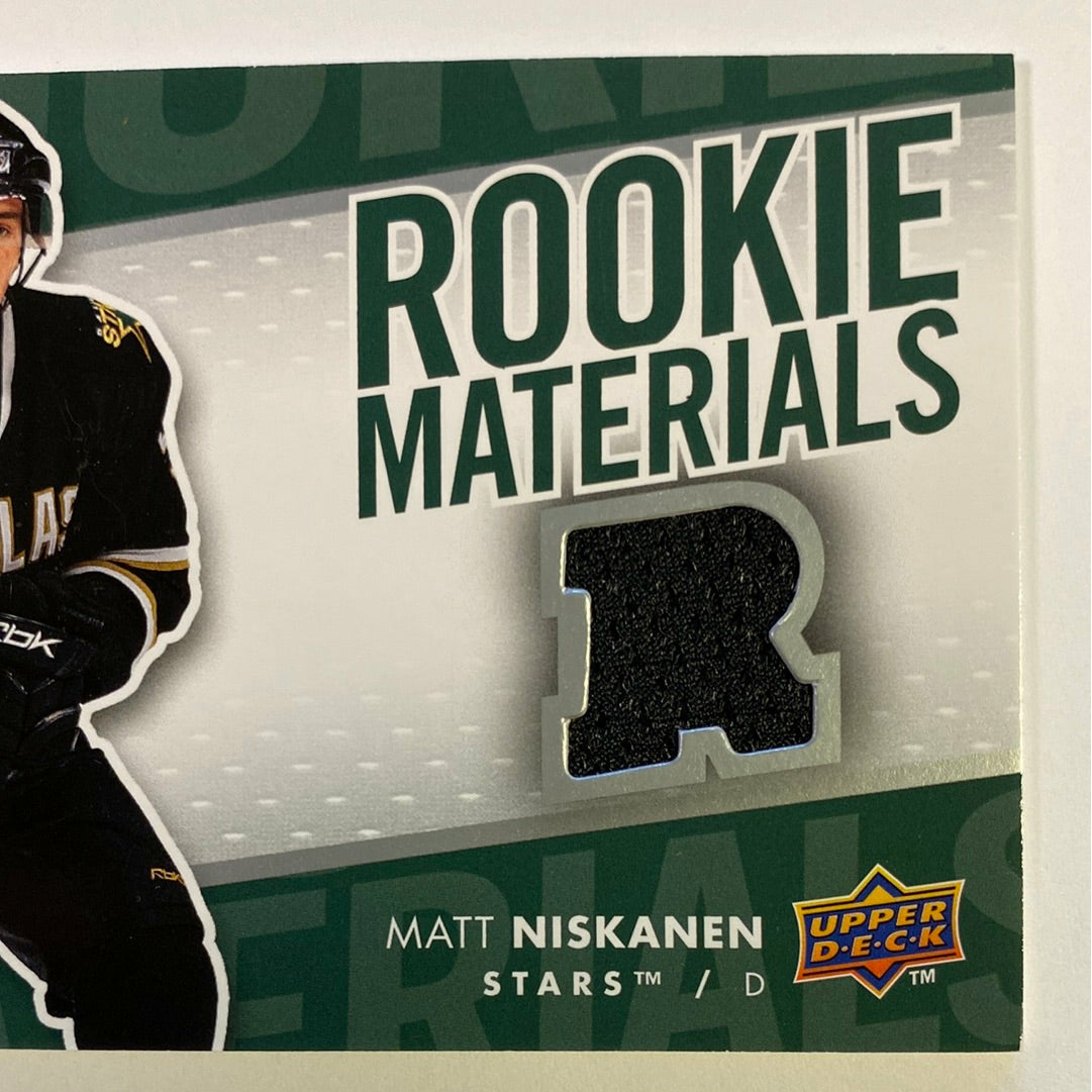2007-08 Upper Deck Series 2 Matt Niskanen Rookie Materials