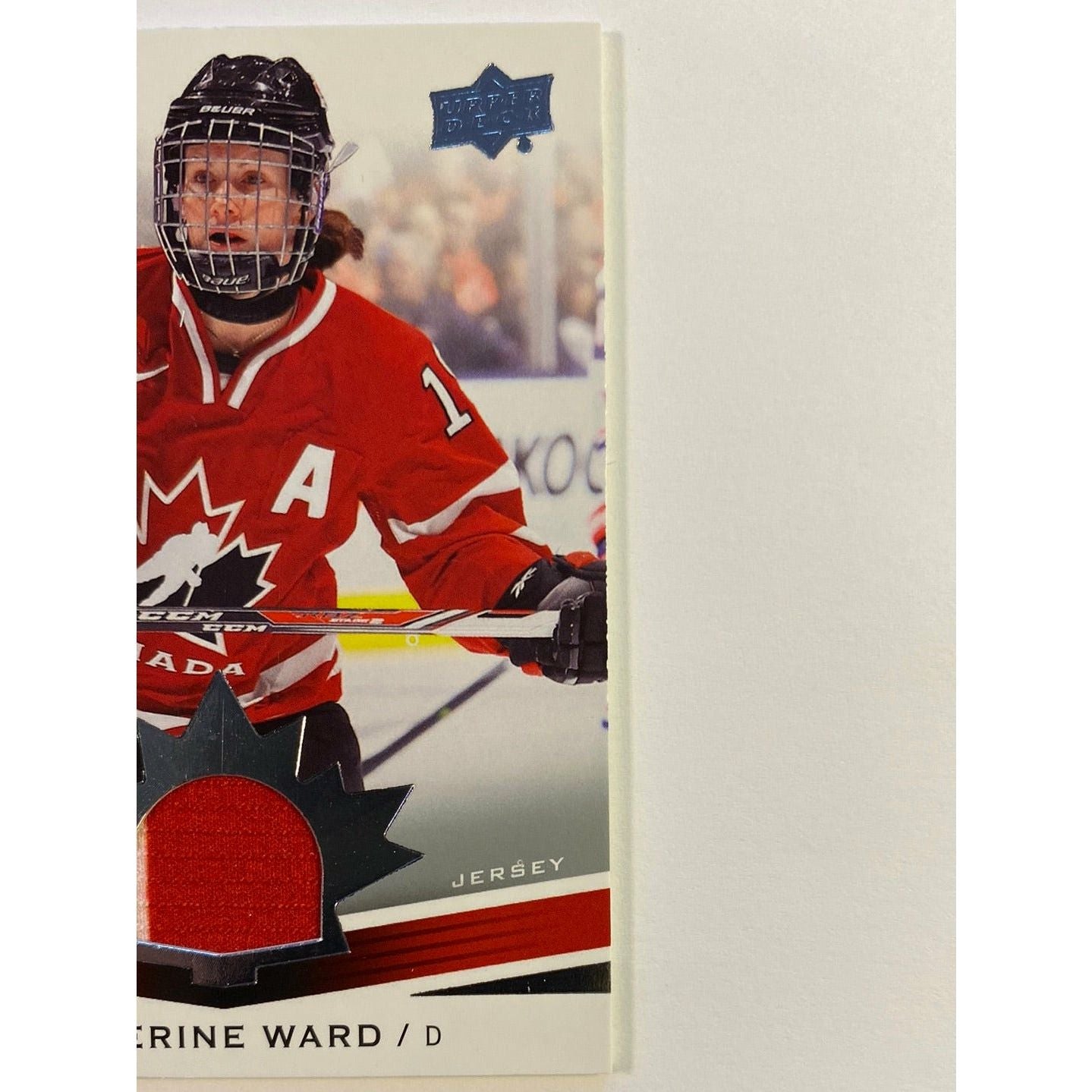 2014-15 Upper Deck Team Canada Women Catherine Ward Local Legends Cards & Collectibles