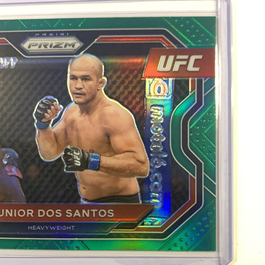 2021 Panini Prizm UFC Junior Dos Santos Green Prizm #131 Local Legends Cards & Collectibles