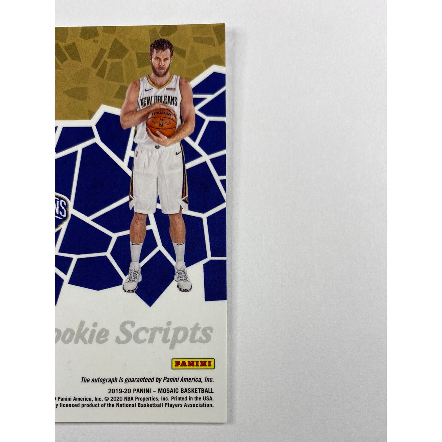 2019-20 Mosaic Nicolo Melli Rookie Scripts Mosaic Prizm