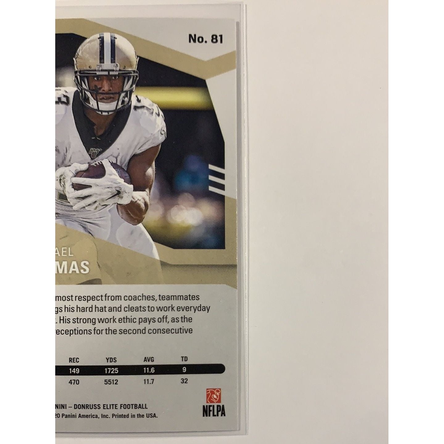  2020 Donruss Elite Michael Thomas Pink Parallel  Local Legends Cards & Collectibles