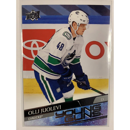 2020-21 Upper Deck Series 1 Olli Juolevi Young Guns  Local Legends Cards & Collectibles