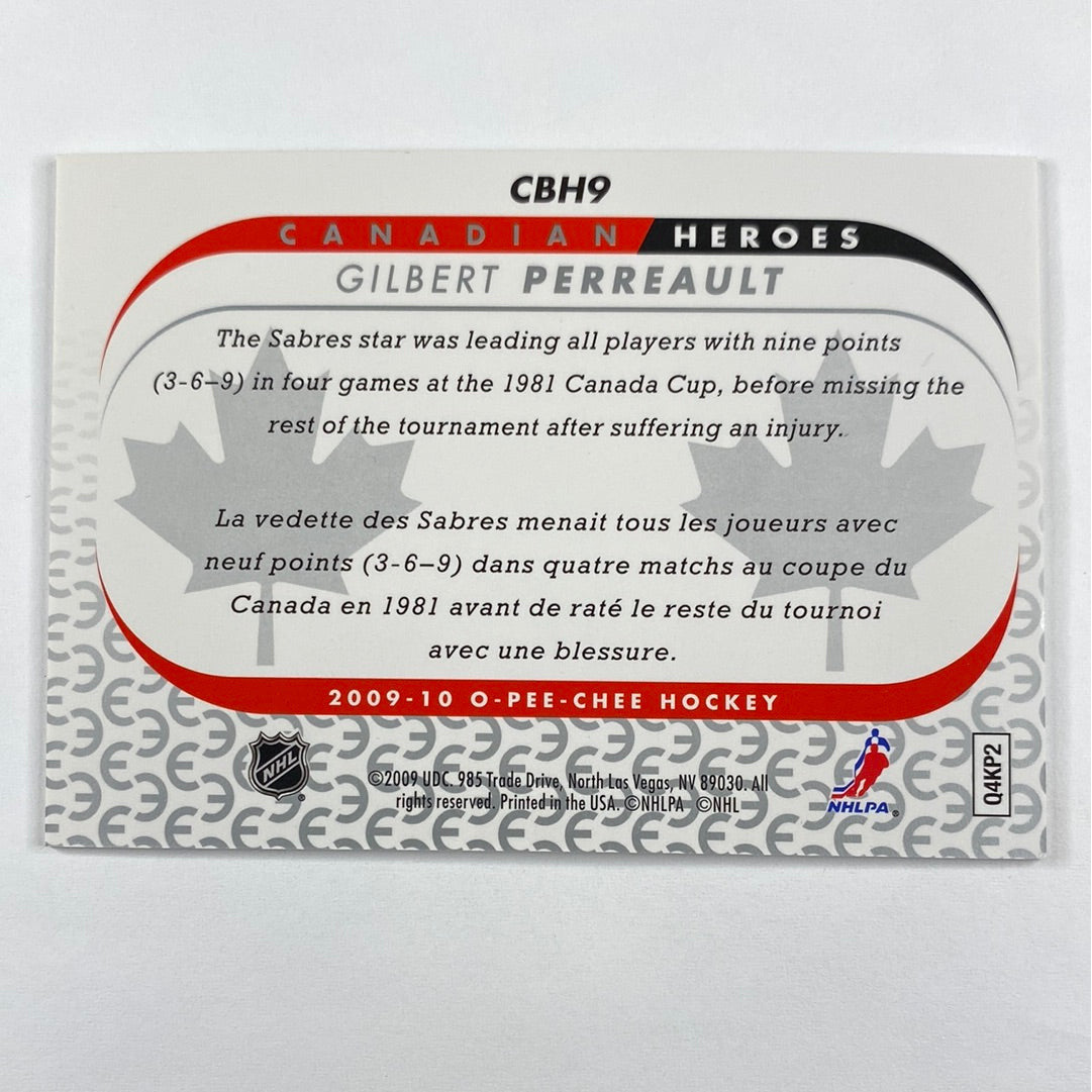 2009-10 O-Pee-Chee Gilbert Perreault Canadian Heroes | Local Legends Cards & Collectibles