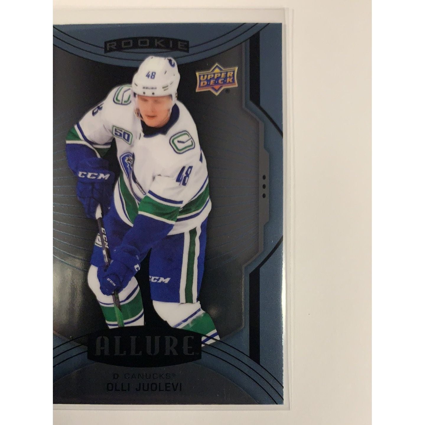 2020-21 Allure Olli Juolevi Rookie Card Local Legends Cards & Collectibles