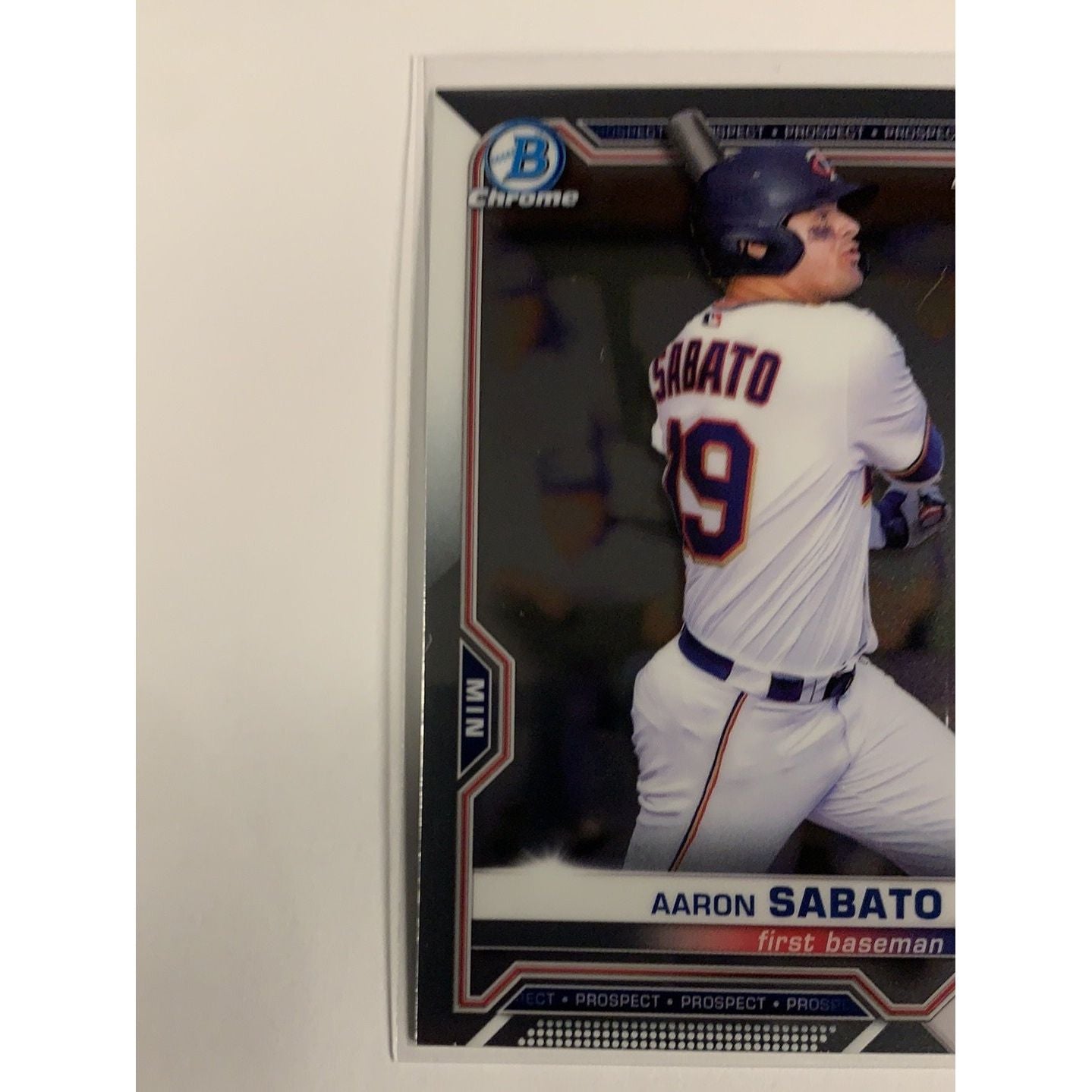 2021 Bowman 1st Chrome Aaron Sabato BCP-125 Local Legends Cards & Collectibles