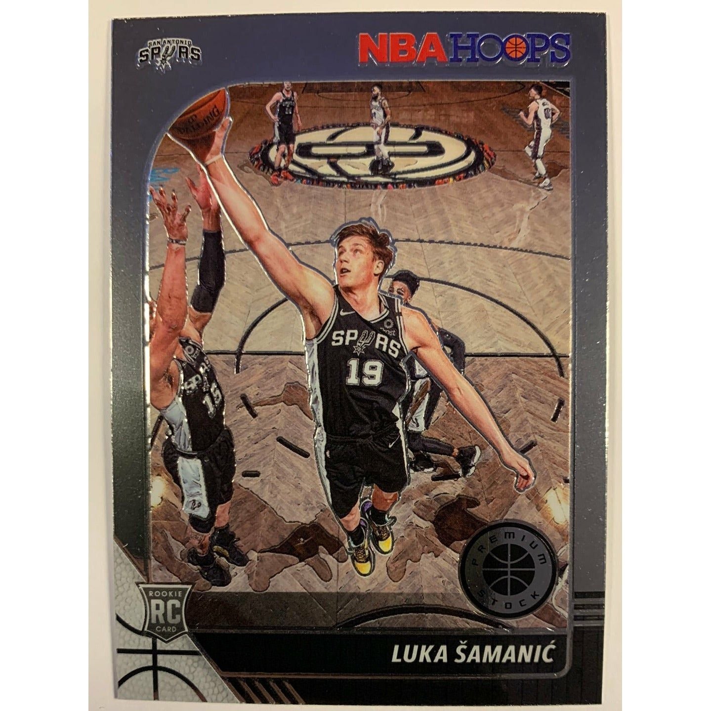 2019-20 Hoops Premium Stock Luka Samanic RC
