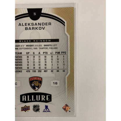  2020-21 Allure Aleksander Barkov Black Rainbow  Local Legends Cards & Collectibles