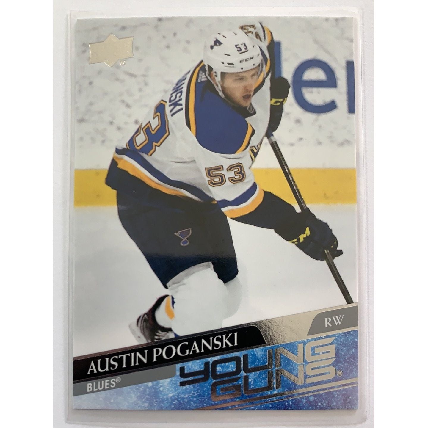 2020-21 Upper Deck Series 2 Austin Poganski Young Guns | Local Legends Cards & Collectibles