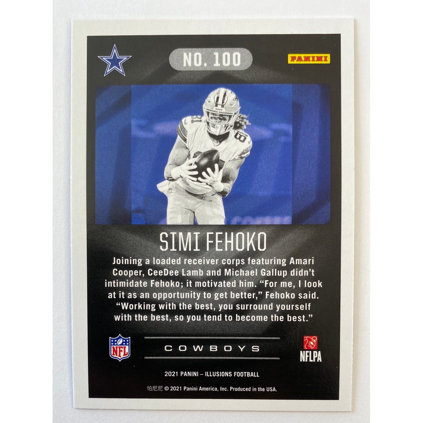 2021 Illusions Simi Fehoko Sapphire RC | Local Legends Cards & Collectibles