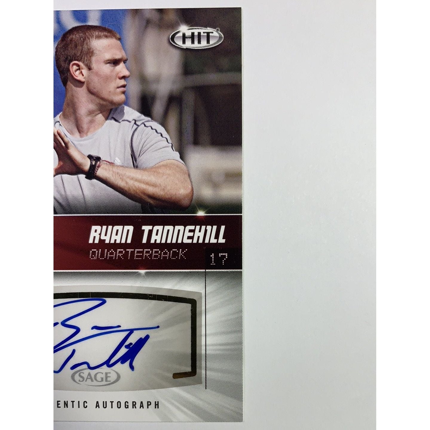  2012 Sage SLC Hit Ryan Tannehill Auto  Local Legends Cards & Collectibles
