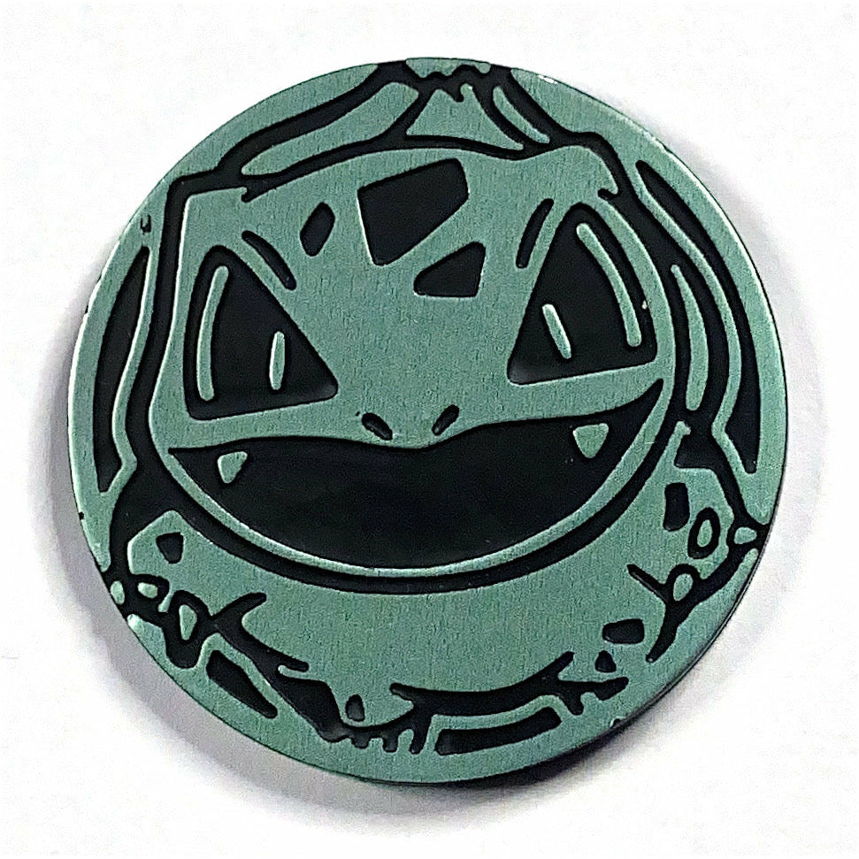 2004 LeafGreen Theme Deck Bulbasaur Green Non Holofoil Coin | Local Legends Cards & Collectibles