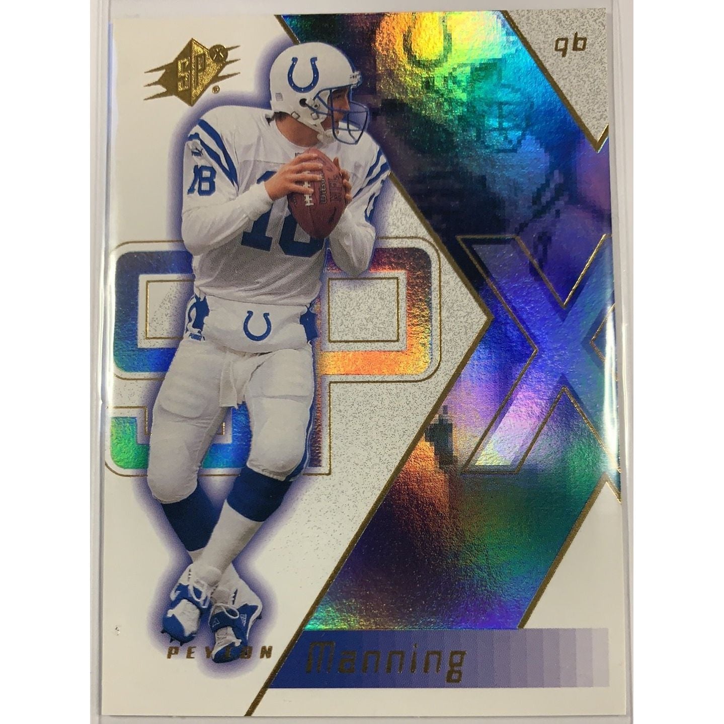 2000 SPx Peyton Manning Base #34 Local Legends Cards & Collectibles