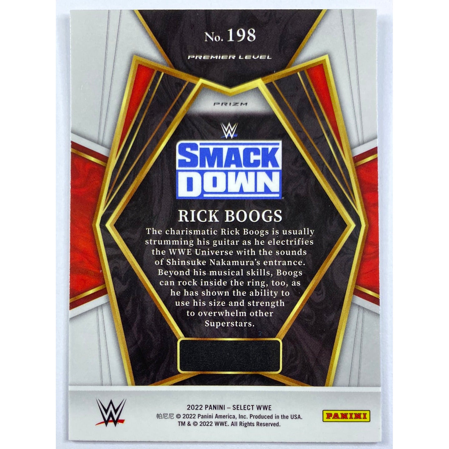 2022 Select Rick Boogs Silver Holo | Local Legends Cards & Collectibles