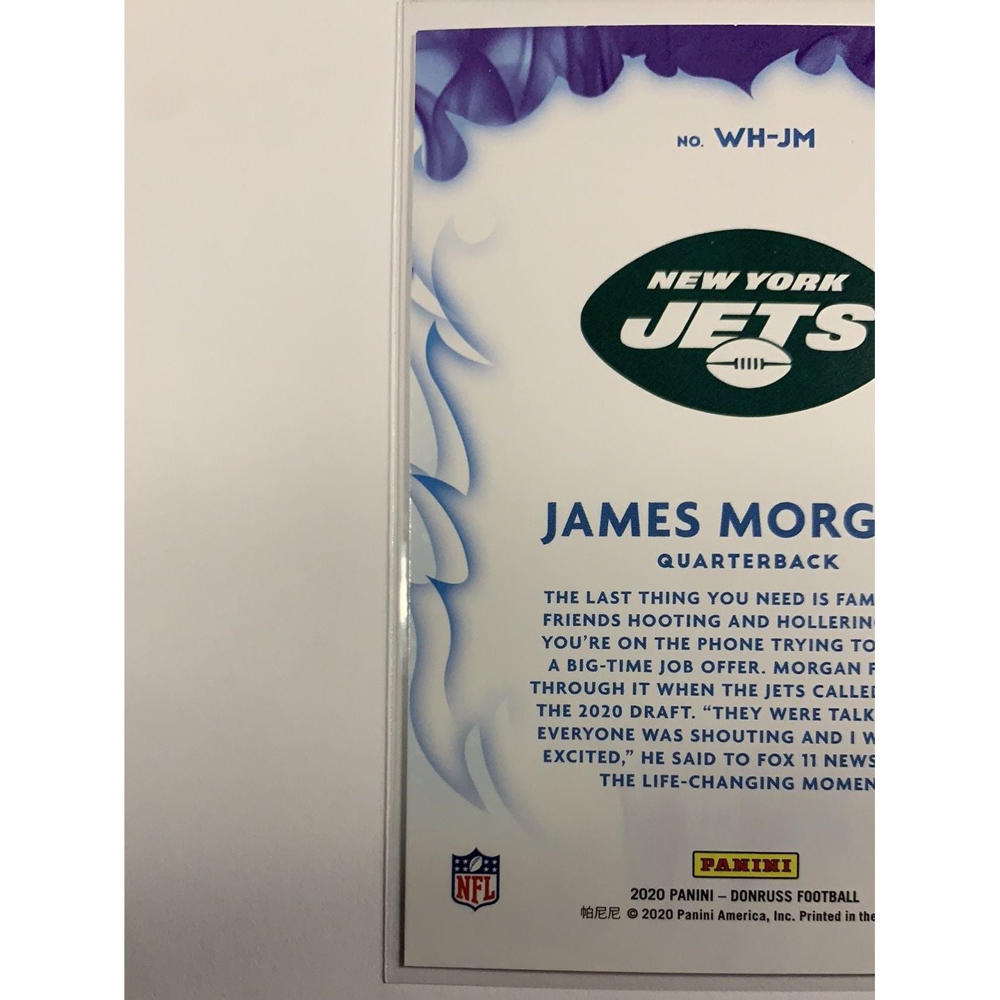 2020 Donruss James Morgan White Hot Rookies | Local Legends Cards & Collectibles