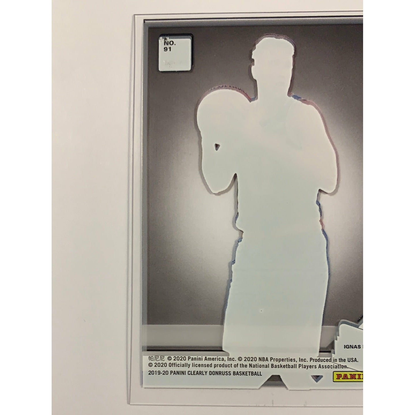 2019-20 Clearly Donruss Ignas Brazdeikis Rated Rookie | Local Legends Cards & Collectibles