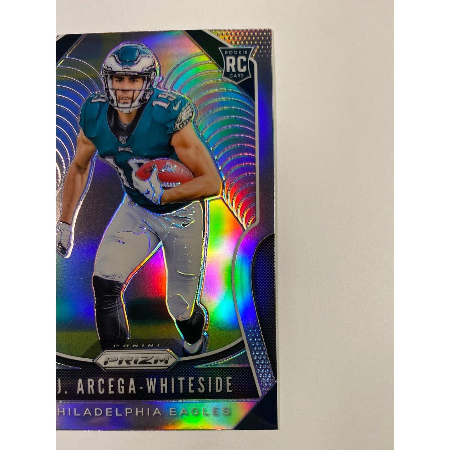 2019 Panini Prizm JJ Arcega Whiteside Silver Holo Prizm RC