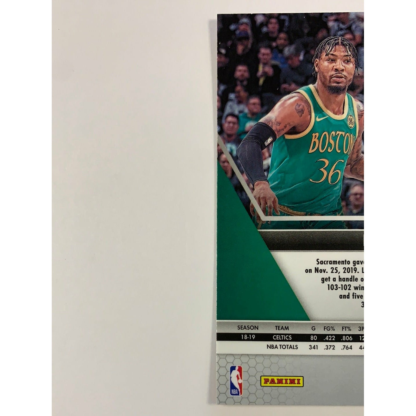 2019-20 Mosaic Marcus Smart Blue Reactive Prizm | Local Legends Cards & Collectibles