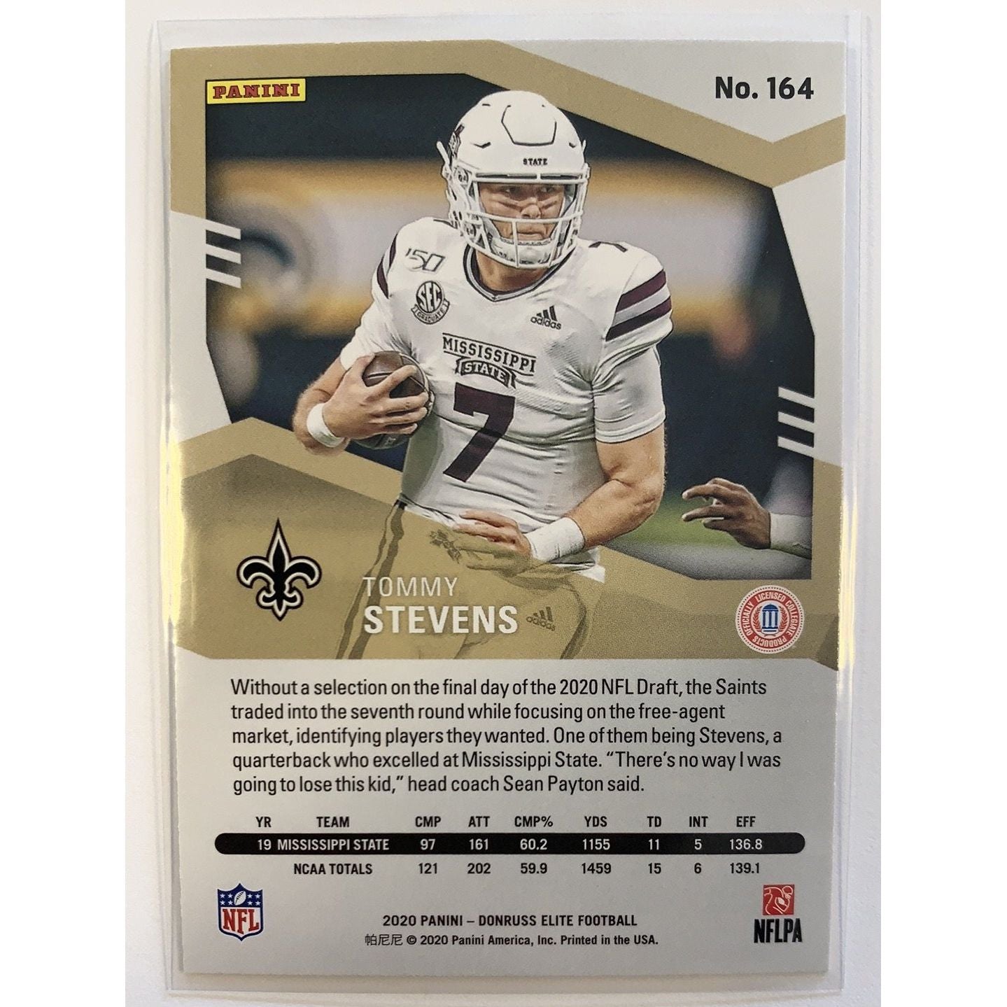  2020 Donruss Elite Tommy Stevens RC Pink Parallel  Local Legends Cards & Collectibles