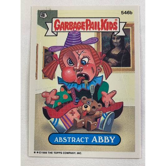 1988 Topps Abstract Abby Die Cut