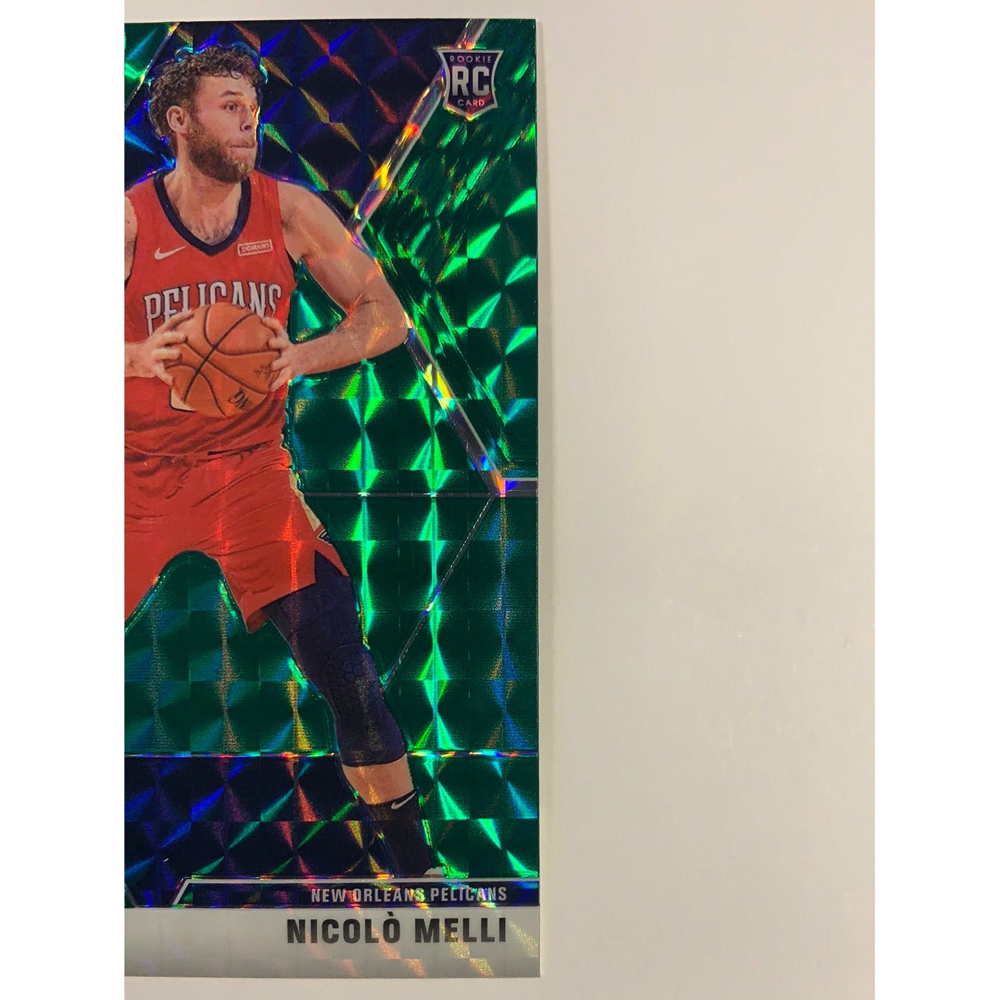 2019-20 Mosaic Nicolo Melli Green Mosaic Prizm RC