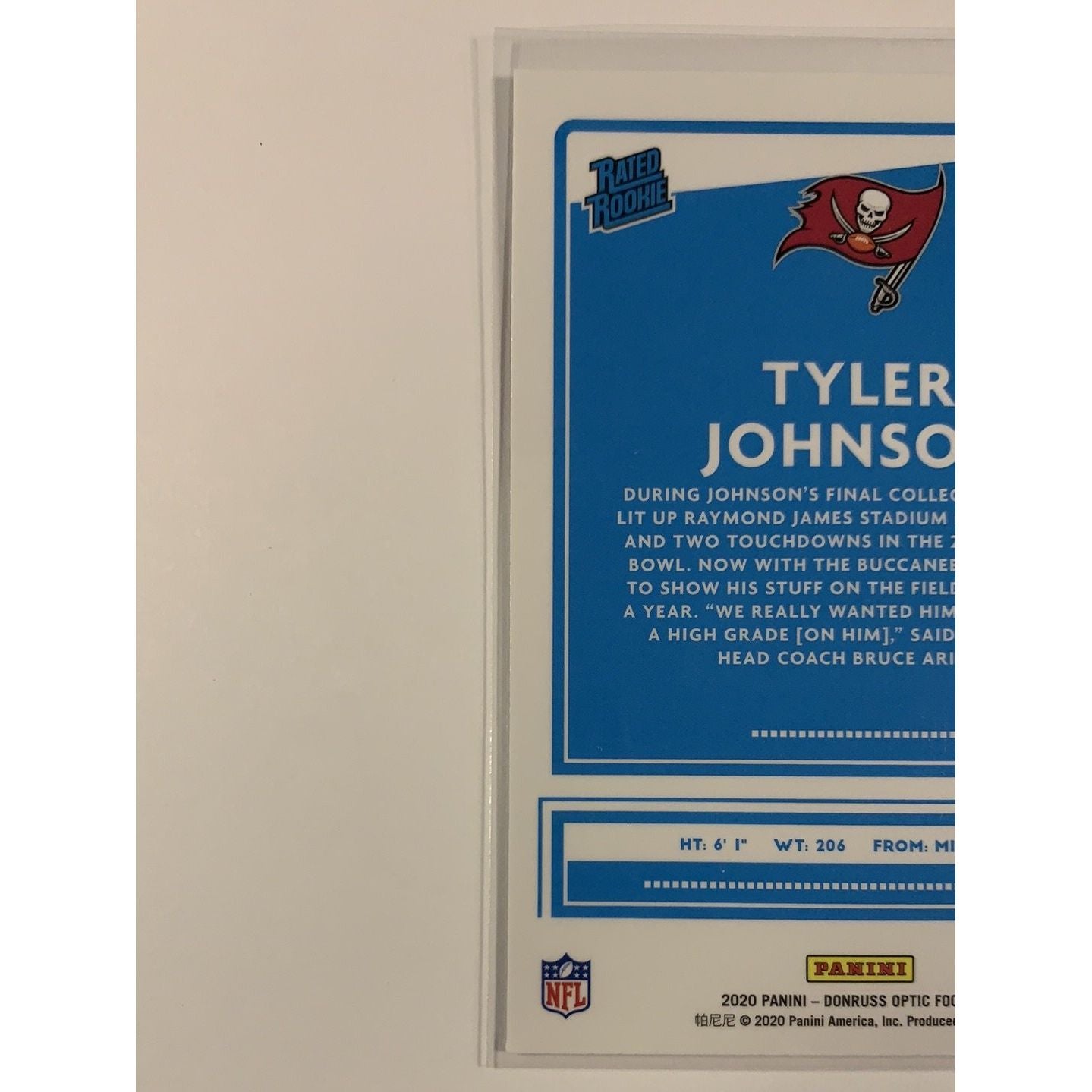 2020 Donruss Optic Rated Rookie Tyler Johnson | Local Legends Cards & Collectibles