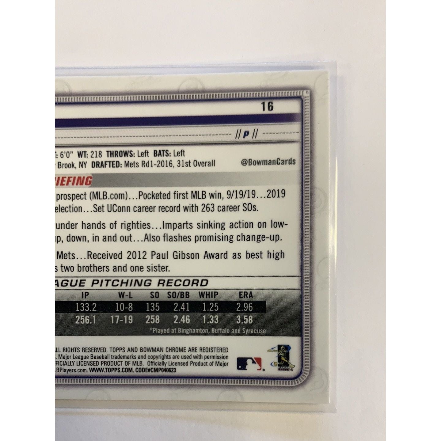 2020 Bowman Chrome Anthony Kay RC Local Legends Cards & Collectibles